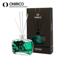 오니리코 고급 실내 방향제 플라워 디퓨저 100ml, 아쿠아 블루