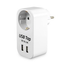 써지오 안전멀티탭 1구 USB 어댑터, 1개