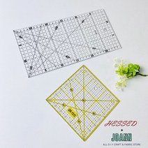 헤세드 NEW) 멀티 퀼트자 (15cm 30cm), 투명30cm