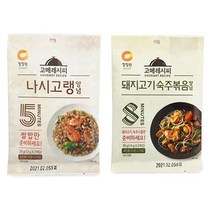 쿨샵 청정원 고메레시피 나시고랭 숙주볶음 앙념, 돼지고기숙주볶음양념, 본상품선택
