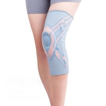 스타일닥터 실리콘 무릎보호대 2개 1세트 농구 축구 요가 헬스 등산 스포츠 무릎 보호대, 연핑크