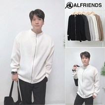 알프렌즈 R 매직5 R넥지퍼 가디건