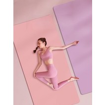 체육관매트 매트리스 주짓수 헬스 홈매트 피트니스, 핑크 61-185cm, 10mm(초보자)
