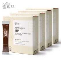 웰리브 쾌변 차전자피 식이섬유 섬유질 질경이씨앗 30포 4통, 상세페이지 참조, 6g, 4박스