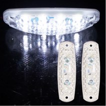 야간주행 화물용 언더 경고등 24v LED 차폭등 10톤 화물차, 화이트