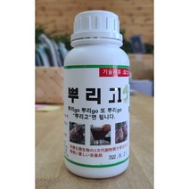 뿌리고 500ml (초강력 뿌리 발근제) 뿌리발달 세근성장 활착 증진 모든 작물용