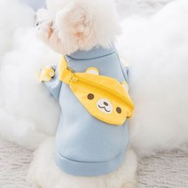 만화 애완 동물 강아지 옷 귀여운 나비 넥타이 사첼 디자이너 개 옷 작은 개 고양이 개 자켓 따뜻한 플러시 스웨터 개 의상