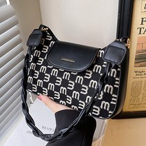 글램디브 M패턴 여성가방 꼬임끈 미니백 희딘즈 A2132