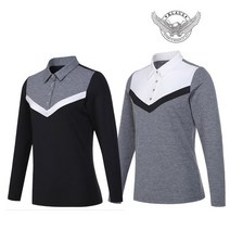 셀러허브 여성패션 [클라우스] [KLAUS]S/S/시즌 여성 스판 카라 긴팔티셔츠 KL4033