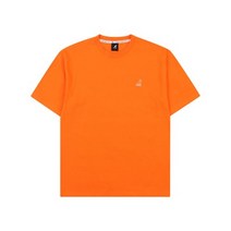 정품 캉골 글로브 티셔츠 2719 오렌지 Globe T shirt ORANGE