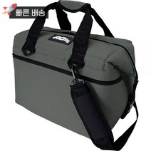 AO Coolers 고밀도 단열재가 있는 오리지널 소프트 쿨러 모시 오크 24캔 346519, 24-can, Charcoal