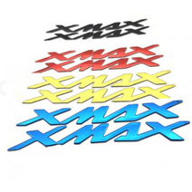 야마하 XMAX TMAX 3D칼라 엠블럼 튜닝스티커 야마하XAMX300 TMAX530(골드), 1개