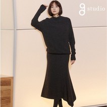씨제이 [스타일온에어]지스튜디오 21FW 윈터 라쿤혼방 원피스(80099274) 233292
