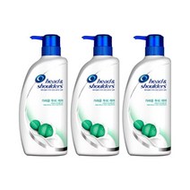 헤드앤숄더 가려운두피 샴푸 850ml 3개, 가려운두피 샴푸 850ml 3개H81 3