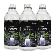 지오클린 명품향수향 섬유유연제 / 식물성 원료 고농축 정전기방지 구김 최소화, 블랙베리베이 1L 3개