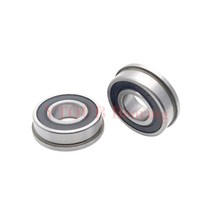 볼베어링 5PCS 플랜지 베어링 F6000 F6001 F6002 F6003 F6004 F6005 F6006 ZZ Z RS 2RS 볼, f6005-zz RS-25x47x12, 일반 품질, 고무 커버