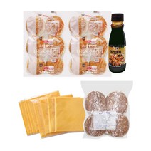 불고기버거 만들기세트 10인분+치즈(데리야끼소스), 1세트