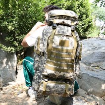 군용더블백 해외여행배낭 군인 배낭 백팩 빽백, 베이지