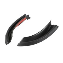 검은 차 지붕 물 빗물 받이 확장, 16cm, 검정, ABS