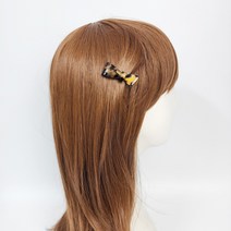 시크몽 프랑스핀 쪼꼬미 4 cm 초미니 리본 클립 옆집게핀