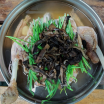 천지 능이삼계탕 한방 옻 1.5kg x3팩, 옻2능이1, 3팩, 1500g