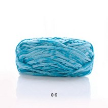 [9월픽]100g / 80M 셔닐 벨벳 원사 뜨개질 양모 두꺼운 따뜻한 크로셰 면화 DIY 핸드 니트 스웨터, 1pc 06