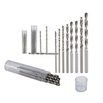 저렴한 10pcs 0.3-4.0mm 고속 철강 미니 트위스트 드릴 비트 Dremel 로타리 도구 나무/금속 구멍 커터 대, 03 0.6mm