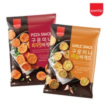 삼립 구운 미니 바게뜨 12봉(마늘/피자 택), 선택:미니 마늘바게트 6봉+미니 피자맛바게트 6봉, 상세 설명 참조, 미니바게뜨 피자 6봉+ 마늘 6봉