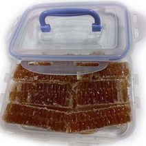 [지리산토종꿀농원] 팩벌집꿀(락앤락) 530g / 사양꿀/선물용특판