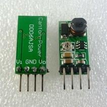 강압기 Dd06Ajsa-부스트 전류 모드 Pwm 컨버터 전압 조정기 모듈 Dc 2.6-6V ~ 3-15V 가변 출력 전력 10, 한개옵션0