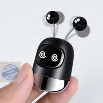 공기순환 차량 방향제 디퓨저 미니 송풍구 차 실내 선물, 블랙, SS