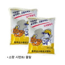 알지캐스터 소량 시멘트 몰탈 레미탈 한봉지