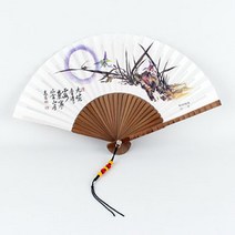 오죽선 접이식 부채 전통부채 민속부채 부채 판촉물 외국인선물, 오죽선 접이식 부채 - 대(29.5cm)