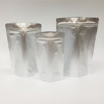 제이디패키지 은박 지퍼스텐드, 3번 150x220+45