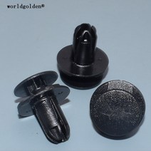 World golden 10pcs 플라스틱 패스너 앞 범퍼 고정 클립 현대 #86595-2T500, 한개옵션0, 10개