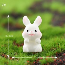 토끼장식 모형 선물 소품 정원 조각상 장식품 야외, 토끼모형_7