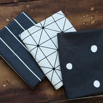 패브릭샵 대폭20수면 모던한스타일 3컬러, 3cm땡땡이