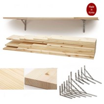 원목선반 벽선반 나무 목재 브라켓 삼나무 레드파인 국내산, 삼나무1000-300(지지대별도)