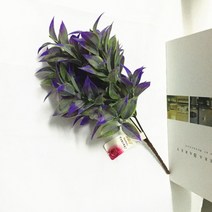 마당 베란다 테라스 인조잔디 옥상 꽃 인공잔디 7 포크 물 잔디 유칼립투스 플라스틱 인공 식물 녹색 잔디 플라스틱 식물 웨딩 홈 장식 테이블 장식 6, 19