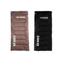콜럼버스 1.25kg 초경량 사계절 여름 화이바솜 스카우트 솜침낭 차박침낭, 브라운