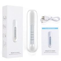 워터 아쿠아 필링기 각질제거기 초음파 나노 이온 스킨 스크러버 페이스 리프팅 필링 딥, 표준 패키지