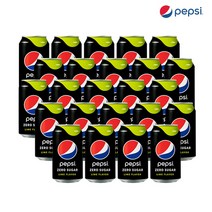 펩시 제로 슈거 라임향 355ml x 24개 콜라, 단품, 상세페이지 참조