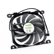 새로운 12V 4pin CF-12915S 970 960 750Ti ITX 1060ITX GPU 카드 쿨러 팬 INNO3D GeForce GTX 1060 컴팩트, 한개옵션0
