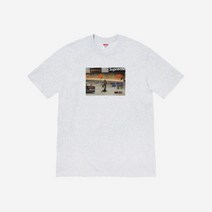 슈프림 x 트레셔 게임 티셔츠 애쉬 그레이 - 21FW Supreme Thrasher Game T-Shirt Ash Grey 남성 반팔티셔츠