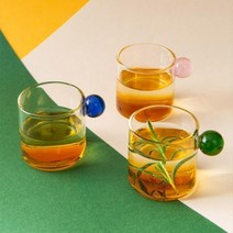 컬러 손잡이 내열 미니 찻잔(색상선택), 선택:컬러손잡이미니찻잔(블루), 단품