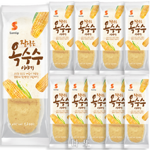 옥수수이야기 10봉 봉지빵 간식빵 삼립빵, 10개, 80g
