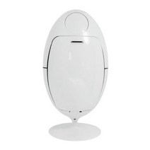 쓰레기통 공룡 알 카운터 디자인 옷 바구니 보관 보관통 장식, 하얀색