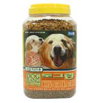 도그랑 강아지사료 골드 통 자견용 2kg, 1개