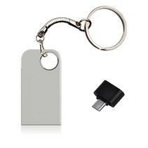 128GB 타입 C 플래시 드라이브 3.0 USB 플래시 드라이브 USB 메모리 스틱 키체인 듀얼 USB 썸 드라이브 포토 스틱 점프 드라이브 스마트폰 컴퓨터 태블릿 PC, 128GB mini