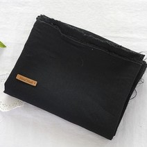 20수 린넨 대폭 리샤무지 블랙 DS2